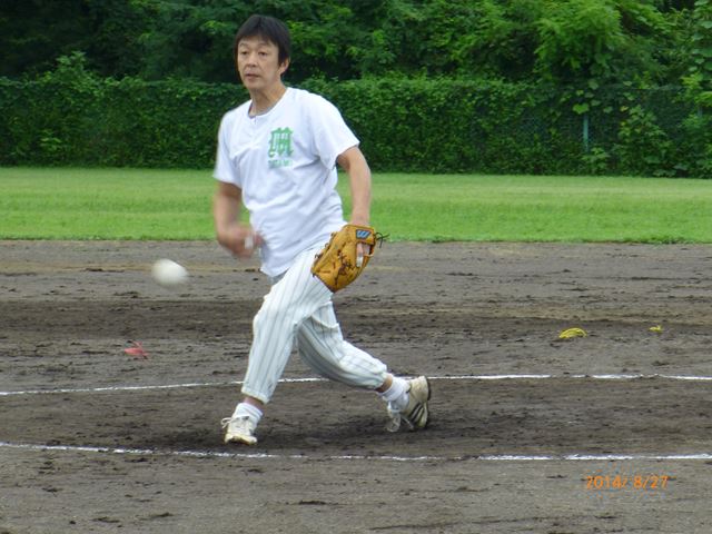 平成26年8月27日：第34回親善ソフトボール大会-4