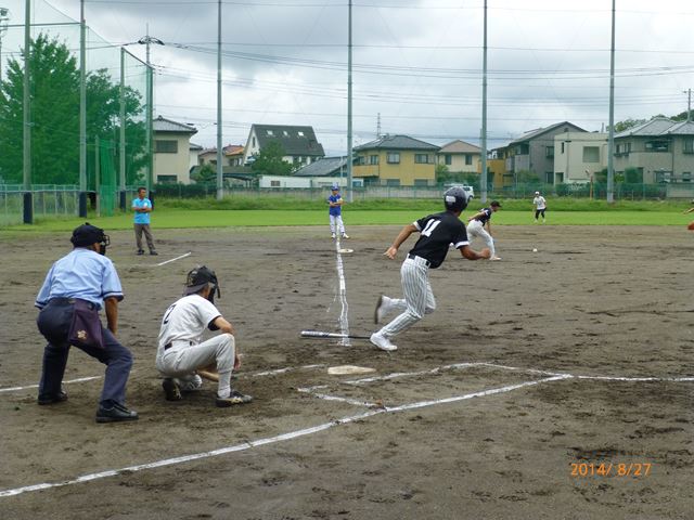 平成26年8月27日：第34回親善ソフトボール大会-2