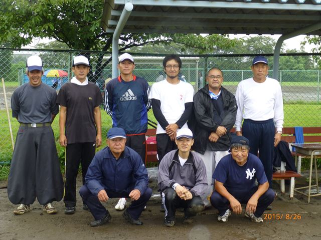 平成27年8月26日：第35回群建連ソフトボール大会-3