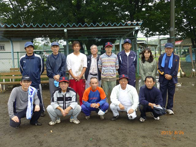 平成27年8月26日：第35回群建連ソフトボール大会-3