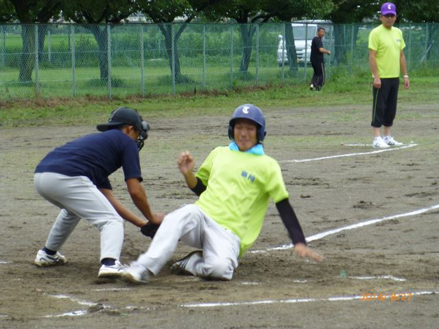 平成26年8月27日：第34回親善ソフトボール大会-3