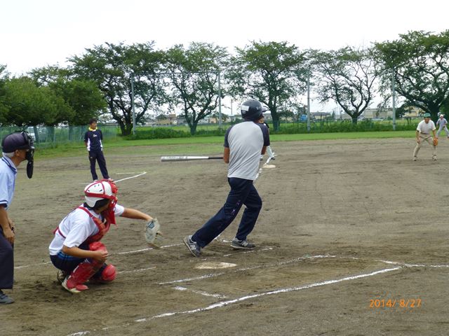 平成26年8月27日：第34回親善ソフトボール大会-3