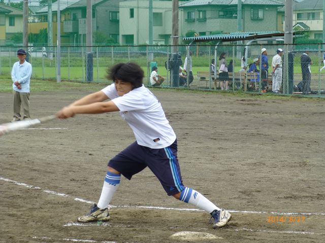 平成26年8月27日：第34回親善ソフトボール大会-3