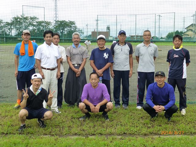 平成27年8月27日：第34回親善ソフトボール大会-7